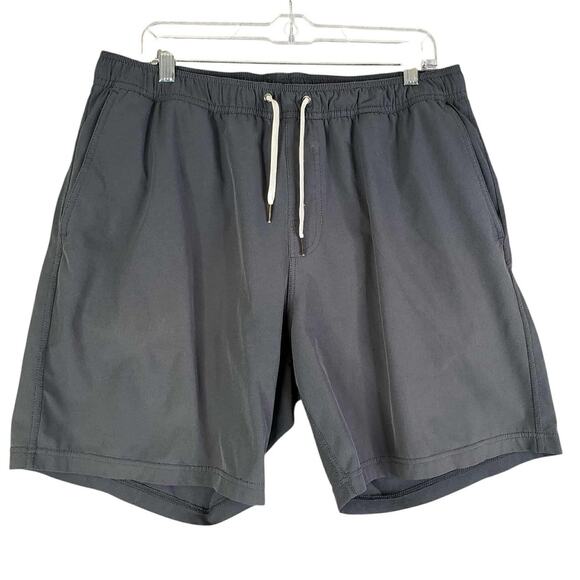 Fair Harbor The One Short Men's Size XL Dark Gray Drawstring Lined - Picture 2 of 10